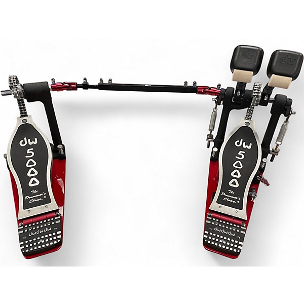 Used DW 5000 Series Double Double Bass Drum Pedal
