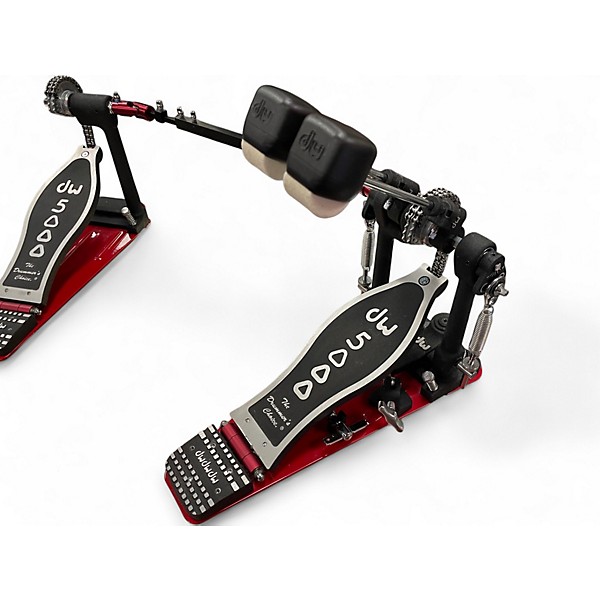 Used DW 5000 Series Double Double Bass Drum Pedal