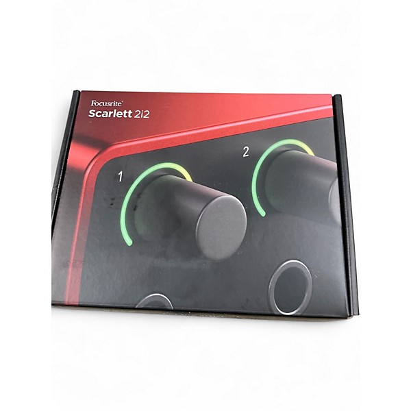 Used Focusrite Scarlett 2i2 Audio Interface
