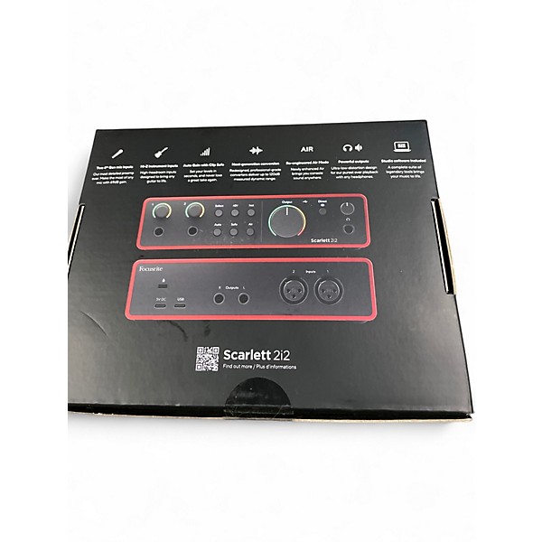 Used Focusrite Scarlett 2i2 Audio Interface