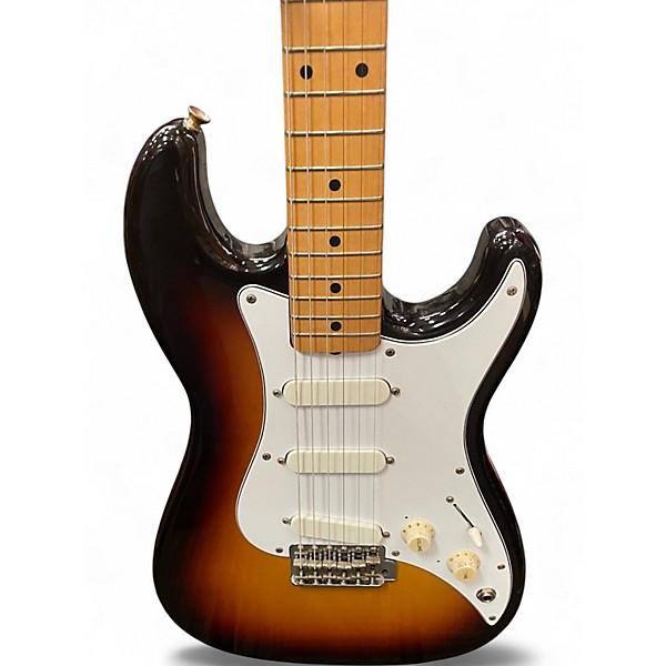 Used Squier Bullet Stratocaster 1985 Sunburst Solid Body Electric Guitar