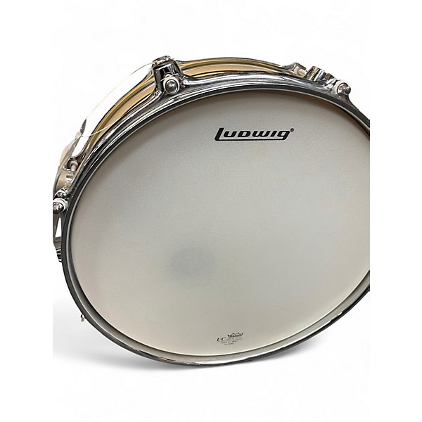 Used Ludwig 13in LM2483RBR SNARE Natural Drum