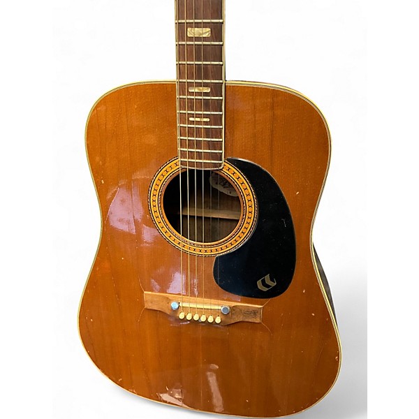 Used Aria Model 6712 Flat Top Natural Acoustic Guitar