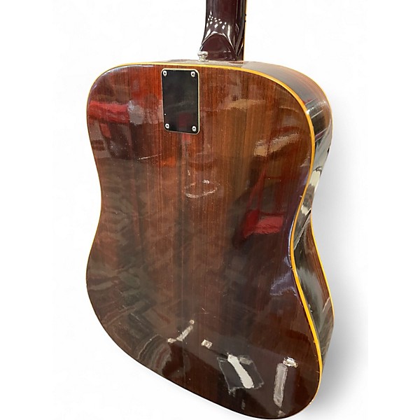 Used Aria Model 6712 Flat Top Natural Acoustic Guitar