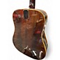 Used Aria Model 6712 Flat Top Natural Acoustic Guitar