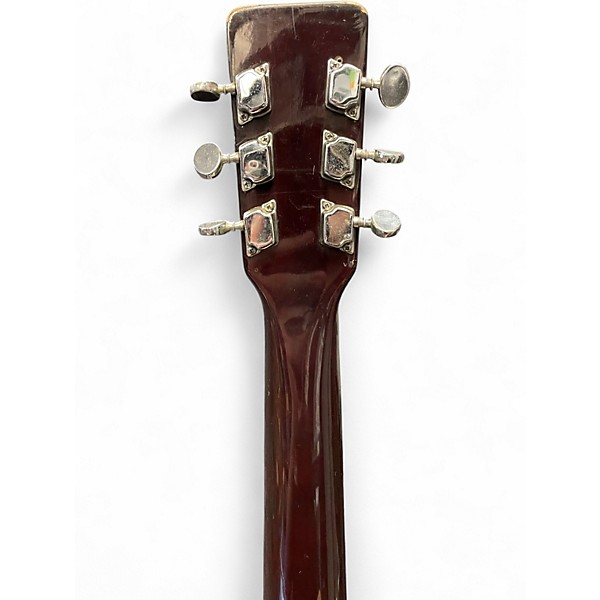 Used Aria Model 6712 Flat Top Natural Acoustic Guitar