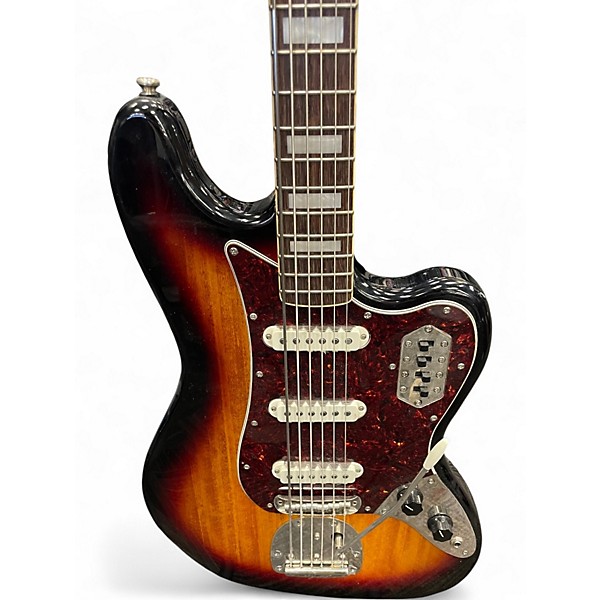 Used Squier BASS IV 3 Color Sunburst Baritone Guitars