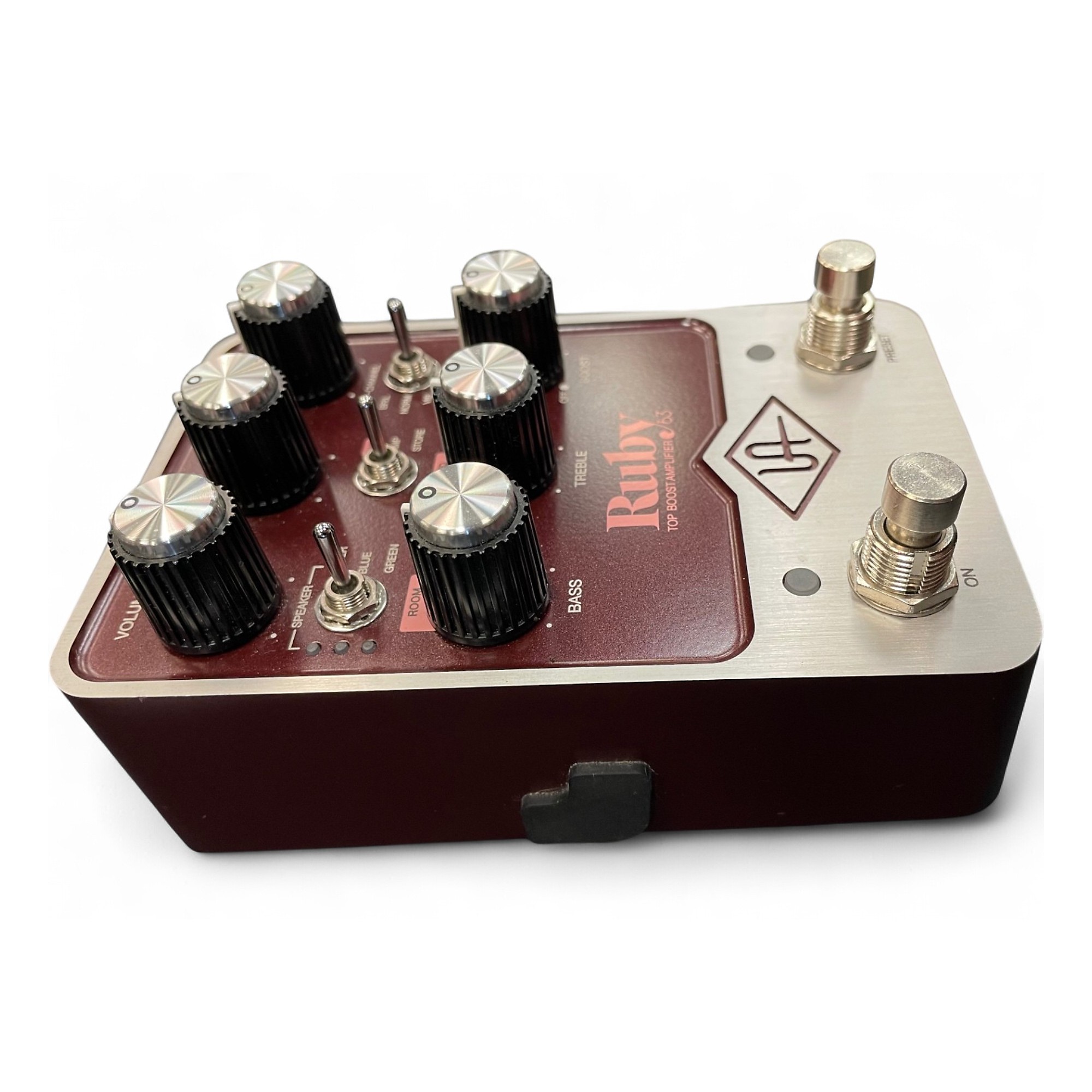 Used Universal Audio UAFX Ruby '63 Top Boost Amplifier Effect