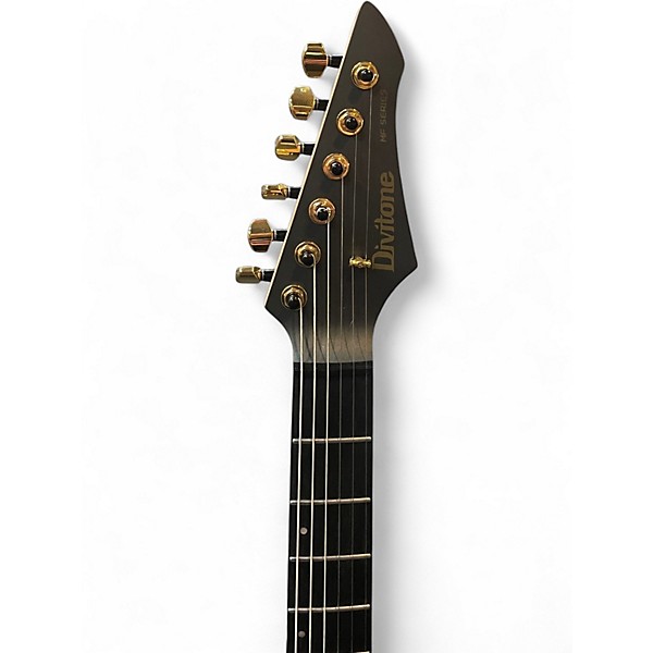 Used Divitone DSG10 (UPGRADED LOCKING TUNERS) MATTE Black Solid Body Electric Guitar