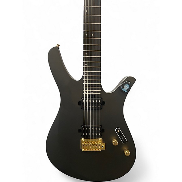 Used Divitone DSG10 (UPGRADED LOCKING TUNERS) MATTE Black Solid Body Electric Guitar