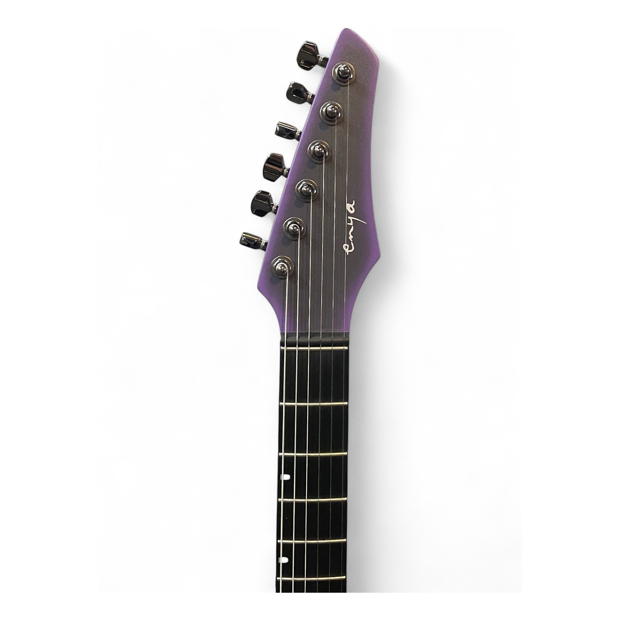 Used Enya INSPIRE Purple Solid Body Electric Guitar Purple