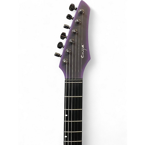 Used Enya INSPIRE Purple Solid Body Electric Guitar Purple