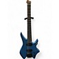 Used Hils HN3 Blue Solid Body Electric Guitar thumbnail