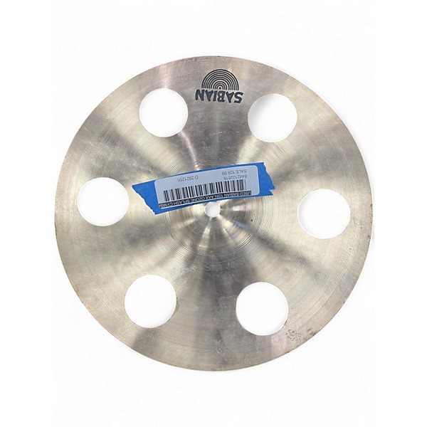 Used SABIAN 10in AAX Ozone Splash Cymbal