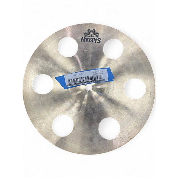 Used SABIAN 10in AAX Ozone Splash Cymbal