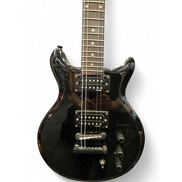 Used Hamer Sfx Black Solid Body Electric Guitar