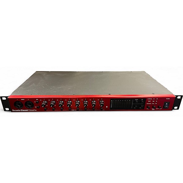 Used Focusrite Clarett+ OctoPre Microphone Preamp