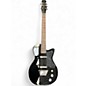 Used Silvertone 1303/U2 REISSUE GLOSS BLACK Solid Body Electric Guitar thumbnail
