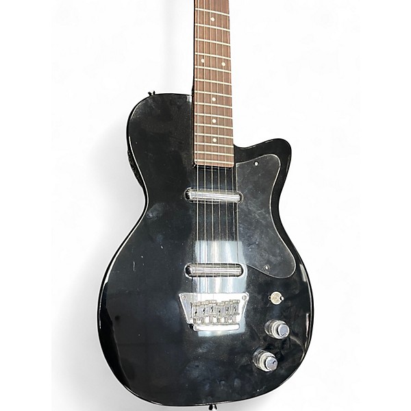 Used Silvertone 1303/U2 REISSUE GLOSS BLACK Solid Body Electric Guitar