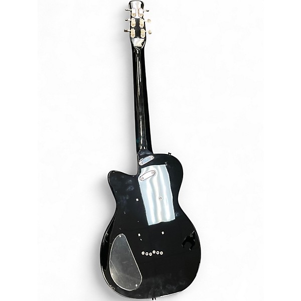 Used Silvertone 1303/U2 REISSUE GLOSS BLACK Solid Body Electric Guitar
