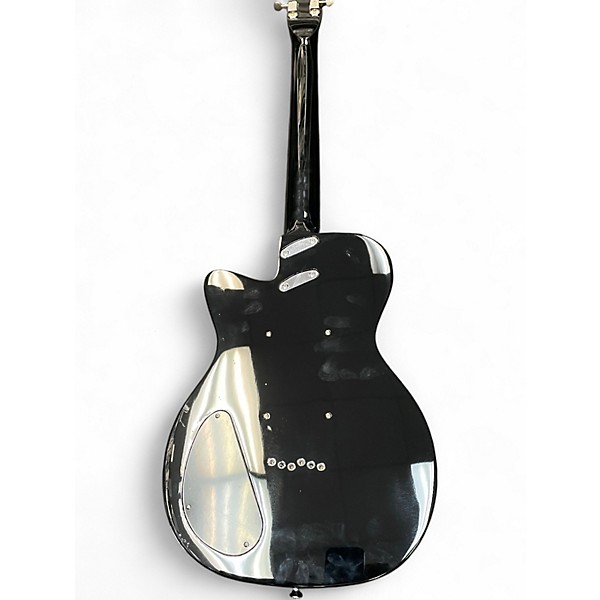 Used Silvertone 1303/U2 REISSUE GLOSS BLACK Solid Body Electric Guitar