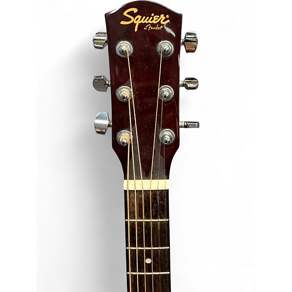 Used Squier 093-0315-021 Natural Acoustic Guitar