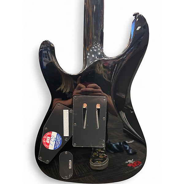 Used ESP LTD KH602 Kirk Hammett Signature Black Solid Body Electric Guitar