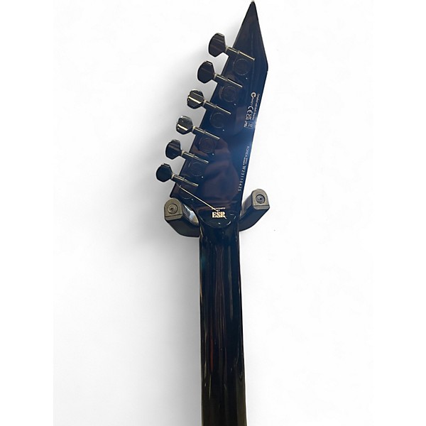 Used ESP LTD KH602 Kirk Hammett Signature Black Solid Body Electric Guitar