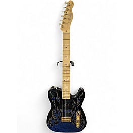 Used Fender James Burton Telecaster BLUE PAISLEY FLAME Solid Body Electric Guitar