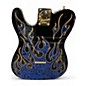 Used Fender James Burton Telecaster BLUE PAISLEY FLAME Solid Body Electric Guitar