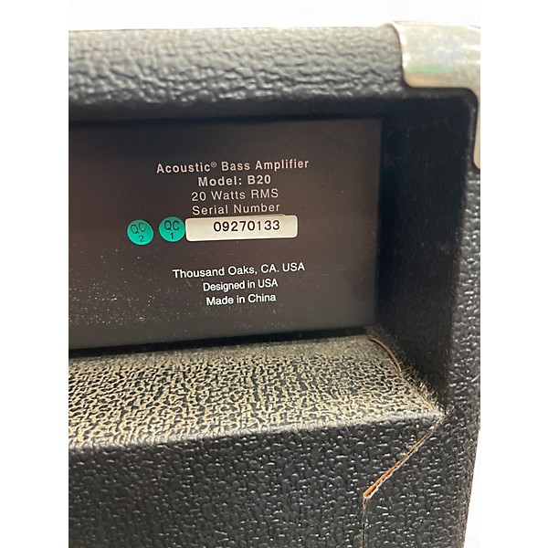 Used Acoustic B20 20W 1x12 Bass Combo Amp
