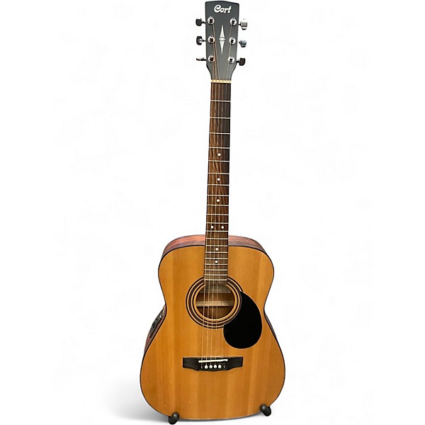 Used Cort AF510E OP Natural Acoustic Electric Guitar