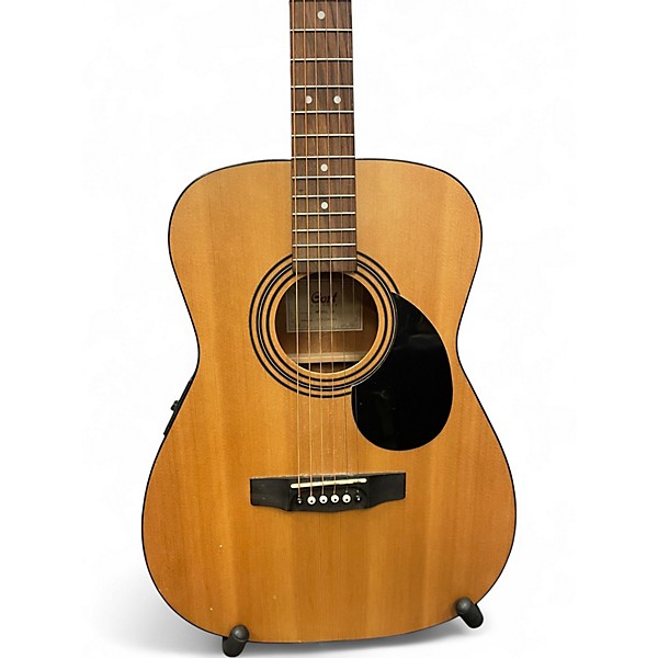 Used Cort AF510E OP Natural Acoustic Electric Guitar