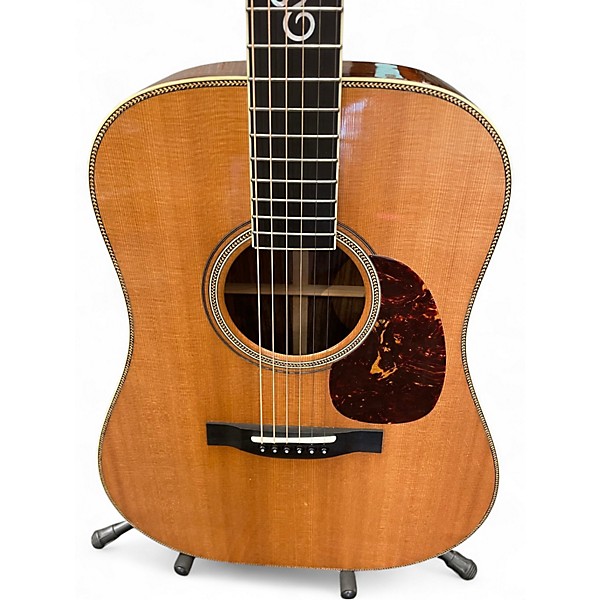 Used 2006 Santa Cruz Tony Rice Signature natural german spruce top Acoustic Guitar