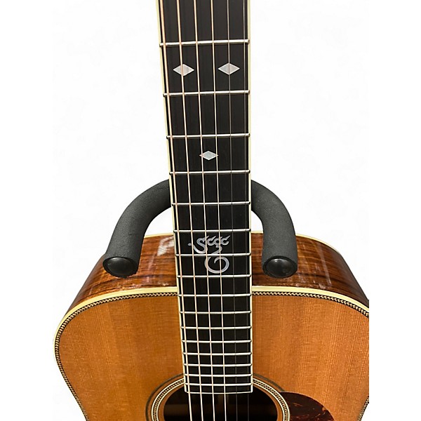 Used 2006 Santa Cruz Tony Rice Signature natural german spruce top Acoustic Guitar