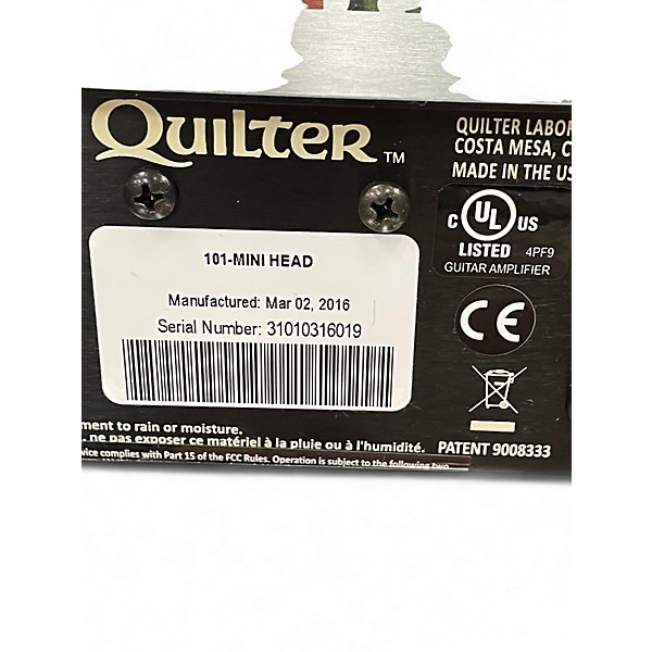 Used Quilter Labs 101 MINI HEAD Solid State Guitar Amp Head