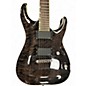 Used ESP LTD MH400NT SEE THRU BLACK Solid Body Electric Guitar
