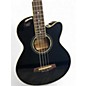 Used Ibanez AEB10E Black Acoustic Bass Guitar thumbnail