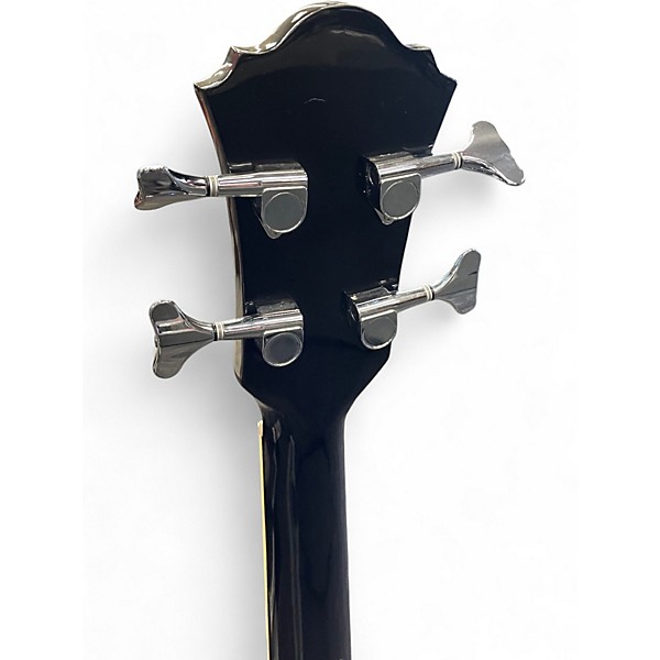 Used Ibanez AEB10E Black Acoustic Bass Guitar
