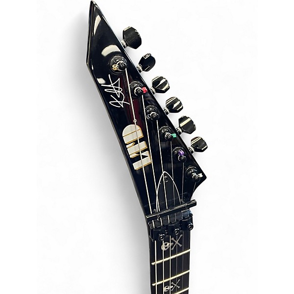 Used ESP LTD KH602 Kirk Hammett Signature Black Solid Body Electric Guitar