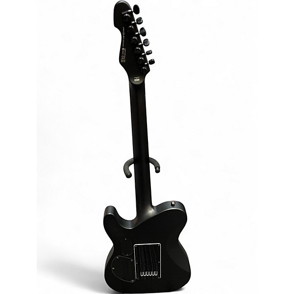 Used ESP LTD TE1000 DELUX Black Solid Body Electric Guitar
