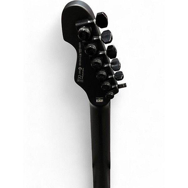 Used ESP LTD TE1000 DELUX Black Solid Body Electric Guitar