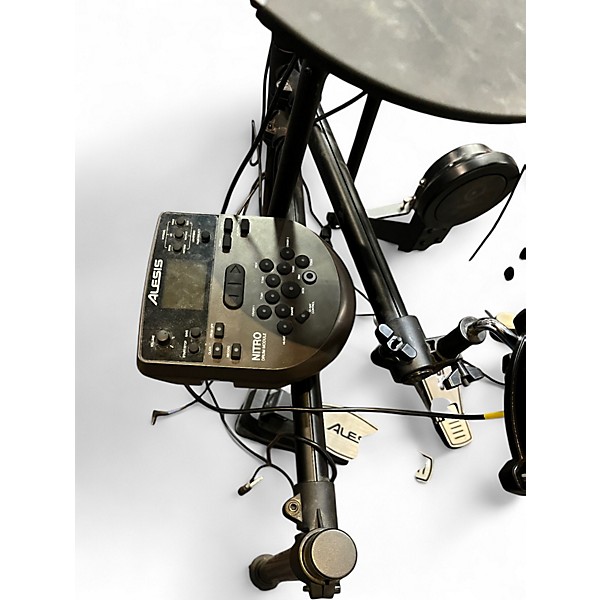 Used Alesis nitro mesh Electric Drum Set