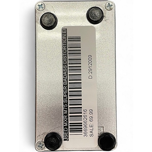 Used MXR M75 Super Badass Distortion Effect Pedal