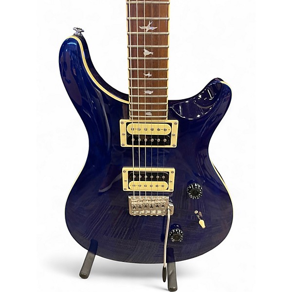 Used PRS SE Standard 24 Blue Solid Body Electric Guitar