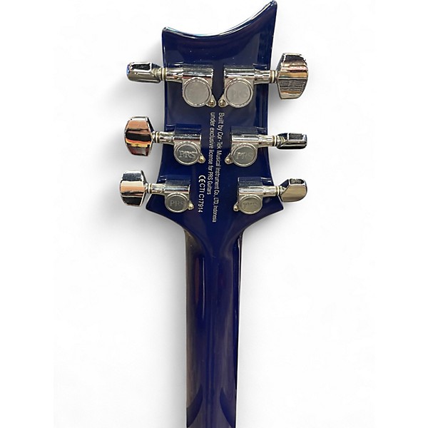 Used PRS SE Standard 24 Blue Solid Body Electric Guitar
