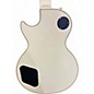 Used 2020 Epiphone Les Paul Custom White Solid Body Electric Guitar