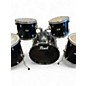 Used Pearl 5 Piece Forum Black Drum Kit