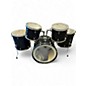 Used Pearl 5 Piece Forum Black Drum Kit