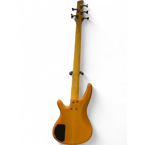 Used Ibanez SR405 5 String Natural Electric Bass Guitar